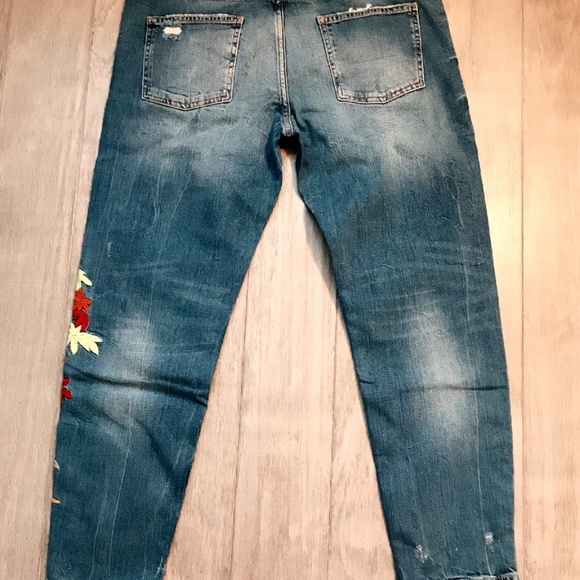 ZARA Boyfriend Jeans:Blue, US 6, 8,10/EUR 38,40,42 - Picture 5 of 5